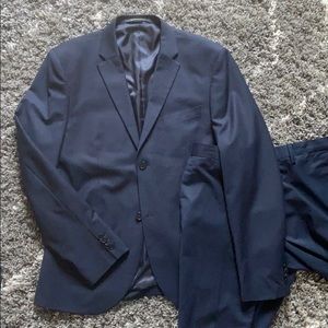 H&M navy suit